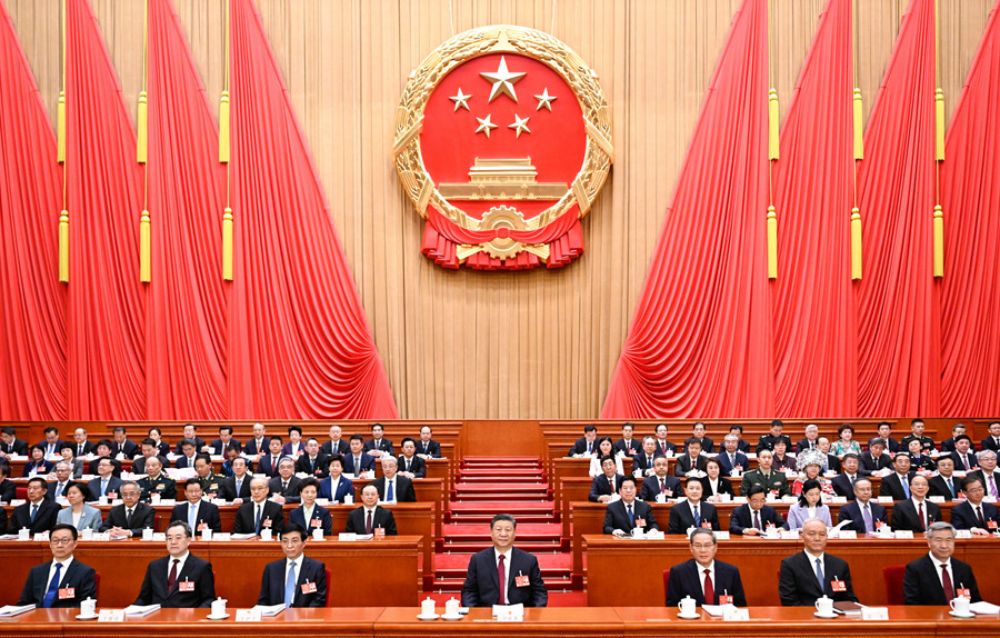 十四屆全國(guó)人大三次會(huì)議在北京開(kāi)幕